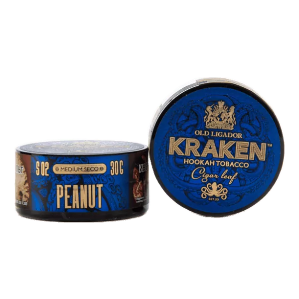 Табак Kraken Medium Seco Peanut (Арахис) 30 гр в Турции
