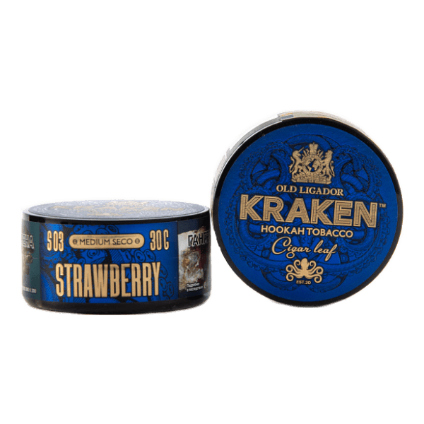 Табак Kraken Medium Seco Strawberr (Клубника) 30 гр в Турции