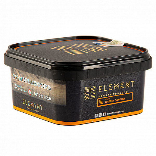 Табак Element CHERRY SANGRIA Земля 200 грамм в Турции