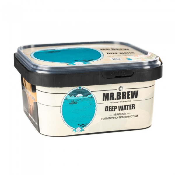 Табак Mr Brew Deep Water (Напиток байкал) 200 гр в Турции