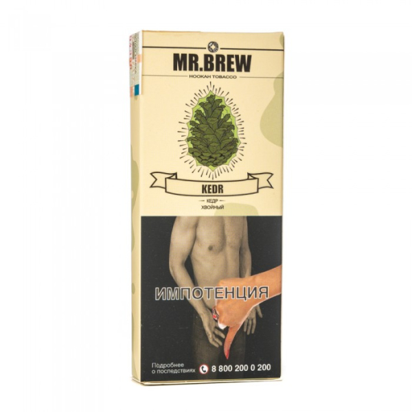 Табак Mr Brew Kedr (Кедровые шишки) 40 гр в Турции