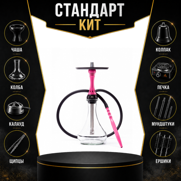 Набор с кальяном  Alpha Hookah X Rose СТАНДАРТ в Турции