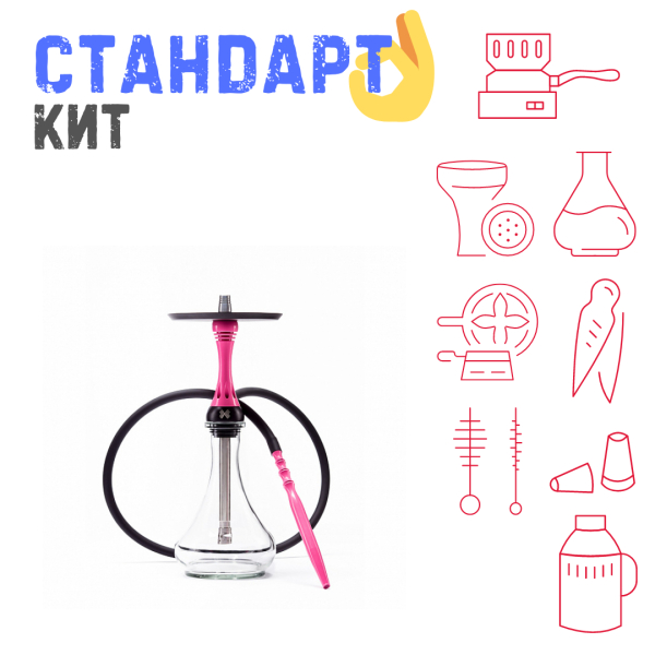 Набор с кальяном  Alpha Hookah X Rose СТАНДАРТ в Турции