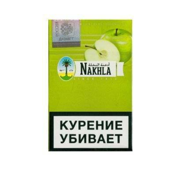 Табак для кальяна Nakhla New Яблоко 50 гр в Турции