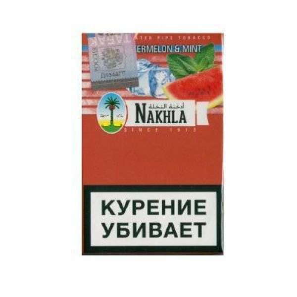 Табак Nakhla New Арбуз с мятой 50 гр в Турции