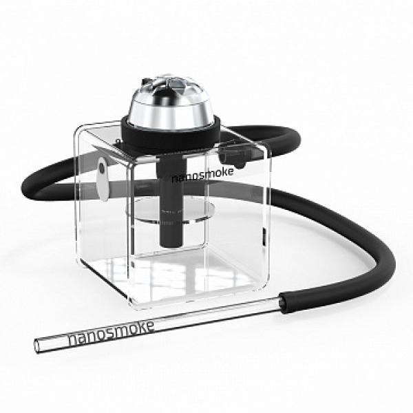 Кальян Nanosmoke box (прозрачный, 23 см) в Турции