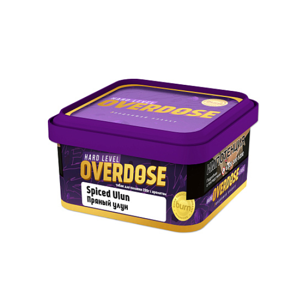 Табак OVERDOSE Spiced ULUN 200 гр в Турции