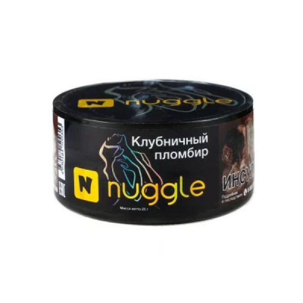 Табак Nuggle Клубничный пломбир 25 гр в Турции