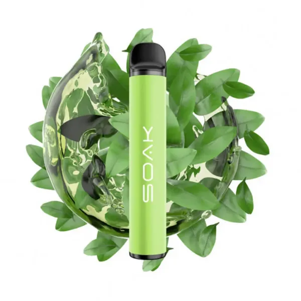 SOAK X Green Tea (Зеленый чай), 1500 тяг в Турции