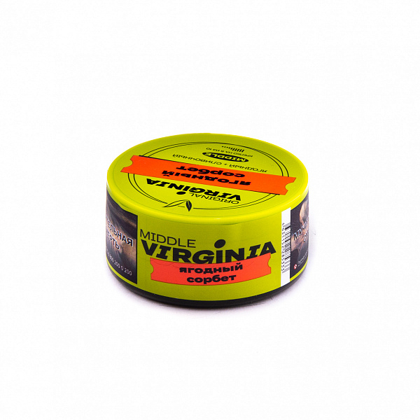 Табак Original Virginia Middle Ягодный Сорбет 25 гр в Турции