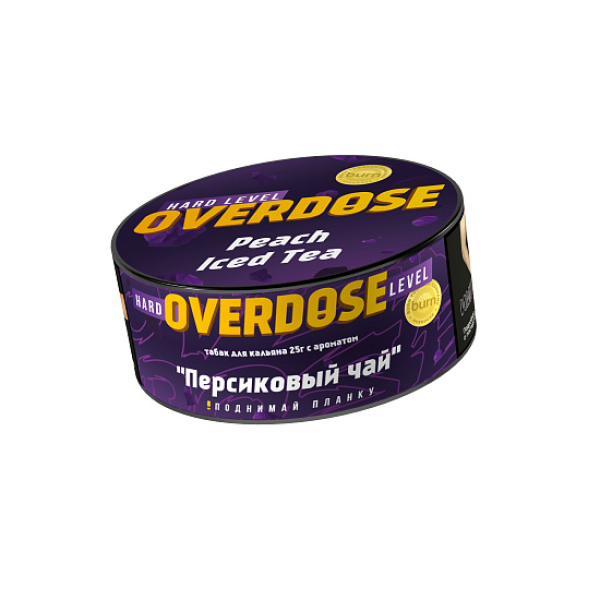 Табак OVERDOSE Peach Iced Tea (персиковый чай) 25 гр в Турции