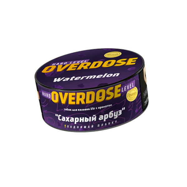 Табак OVERDOSE Watermelon (сахарный арбуз) 25 гр в Турции