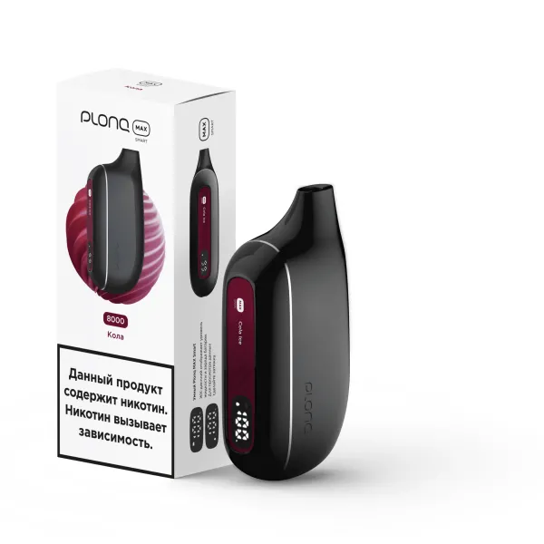 Plonq Max Smart Кола (8000 Затяжек) 20 Мг в Турции