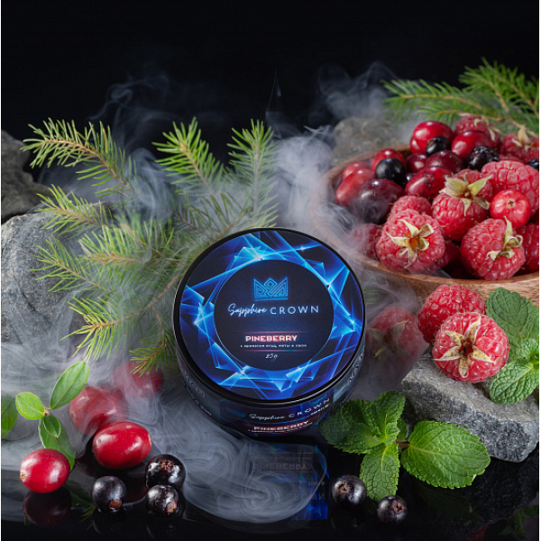 Табак Sapphire Crown Pineberry (Ягоды хвоя Мята) 25 гр в Турции