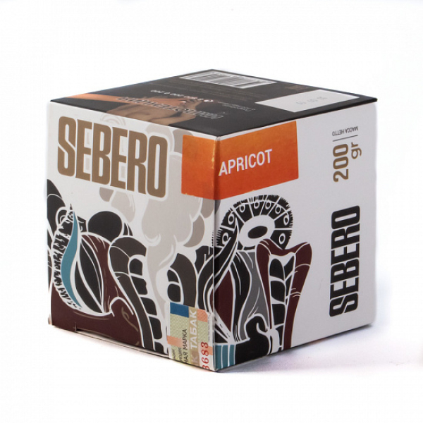 Табак SEBERO APRICOT 200 грамм в Турции