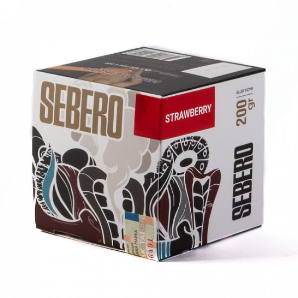 Табак SEBERO STRAWBERRY 200 грамм в Турции