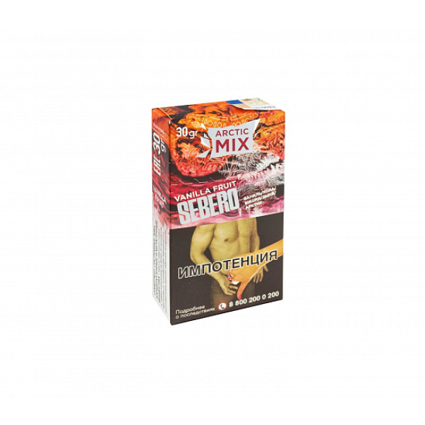 Табак SEBERO ARCTIC MIX VANILLA FRUIT 30 грамм в Турции