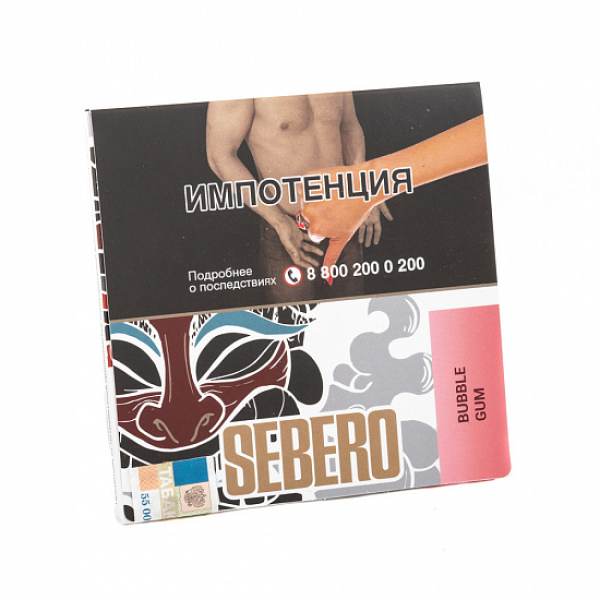Табак SEBERO BUBBLE GUM 40 грамм в Турции