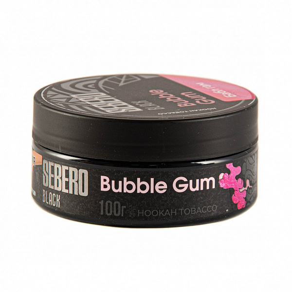 Табак SEBERO BLACK BUBBLE GUM 100 гр в Турции