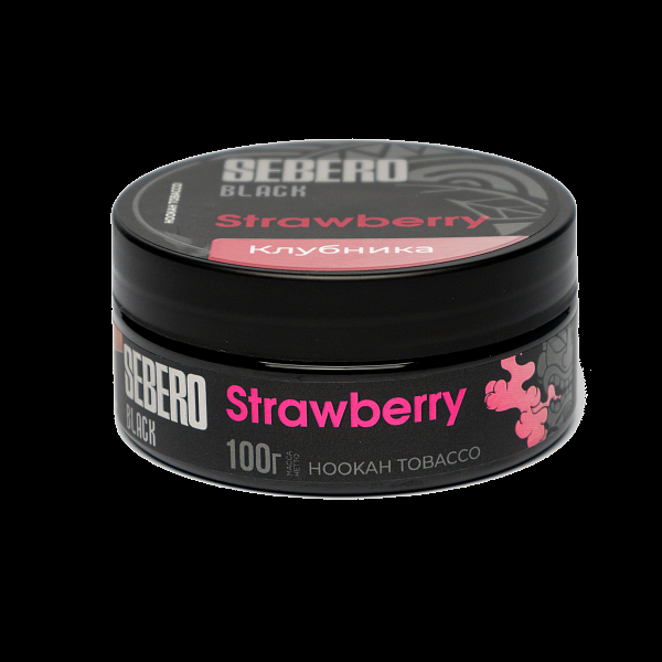 Табак SEBERO BLACK STRAWBERRY 100 гр в Турции