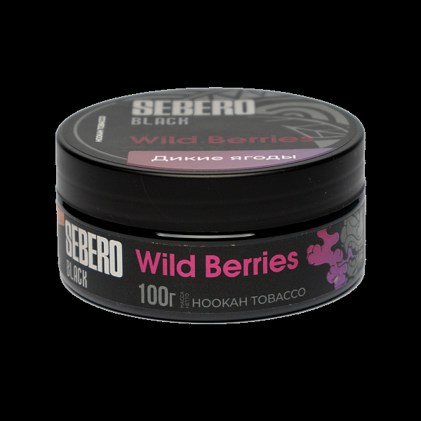 Табак SEBERO BLACK WILD BERRIES 100 гр в Турции