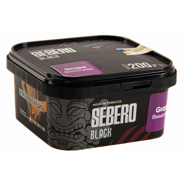 Табак SEBERO BLACK GRAPE 200 гр в Турции