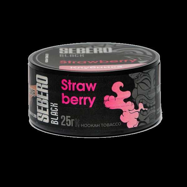 Табак SEBERO BLACK STRAWBERRY 25 гр в Турции