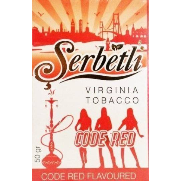 Табак Serbetli Code Red 50 грамм в Турции