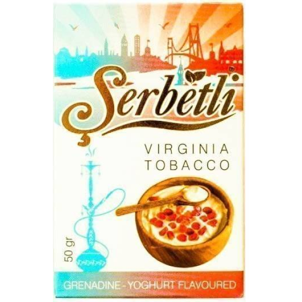 Табак Serbetli Grenadine Yoghurt 50 грамм в Турции