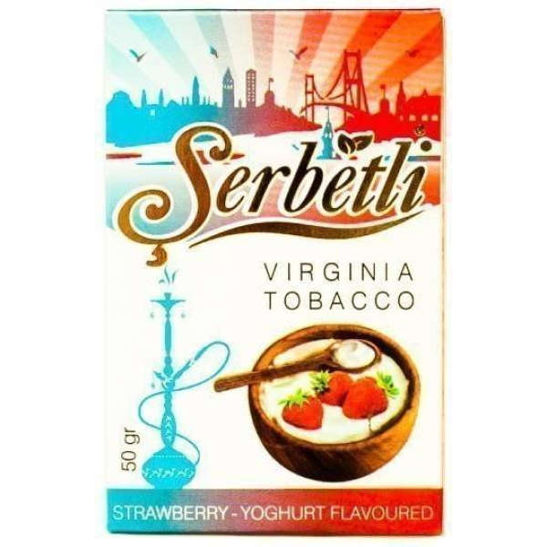 Табак Serbetli Strawberry Yoghurt 50 грамм в Турции
