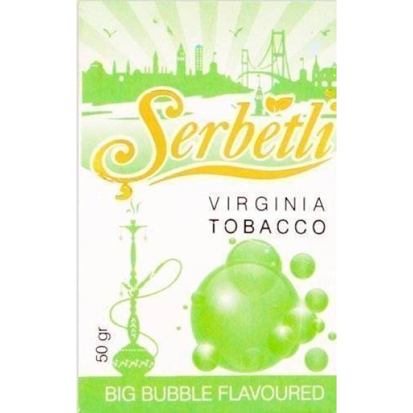 Табак Serbetli Big Bubble 50 грамм в Турции