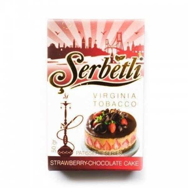 Табак Serbetli Strawberry Chocolate Cake в Турции