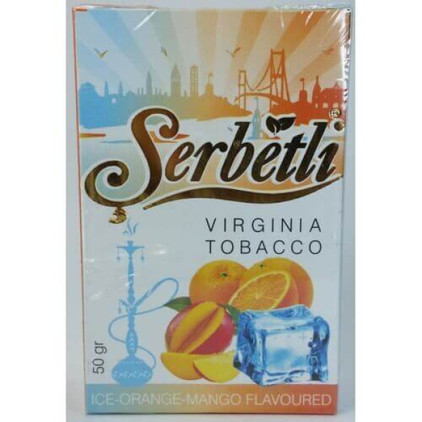 Табак Serbetli Ice Orange Mango 50 грамм в Турции