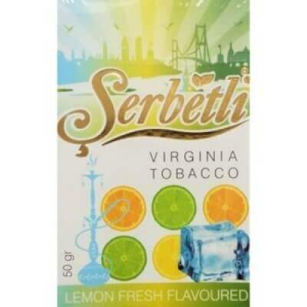 Табак Serbetli Lemon Fresh 50 грамм в Турции