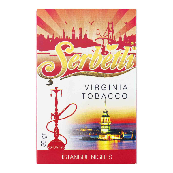 Табак Serbetli Istanbul Nights 50 гр в Турции
