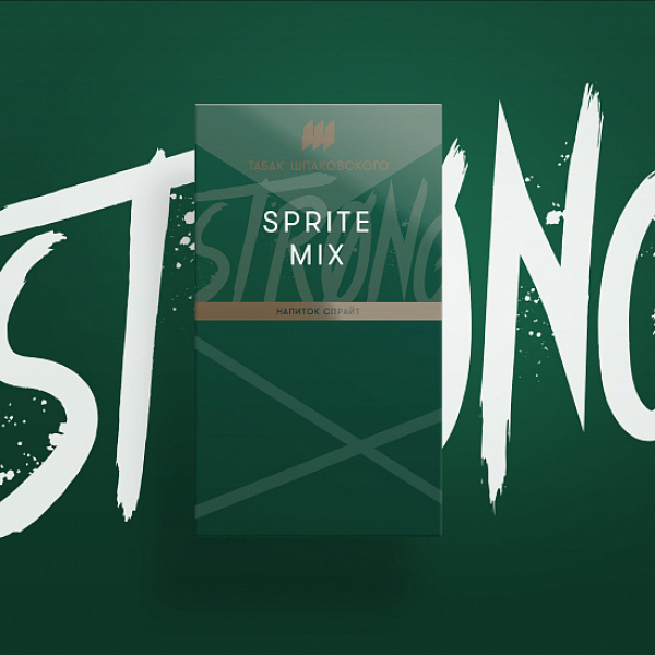 Табак Шпаковского Strong Sprite Mix (Напиток Спрайт) 40 гр в Турции