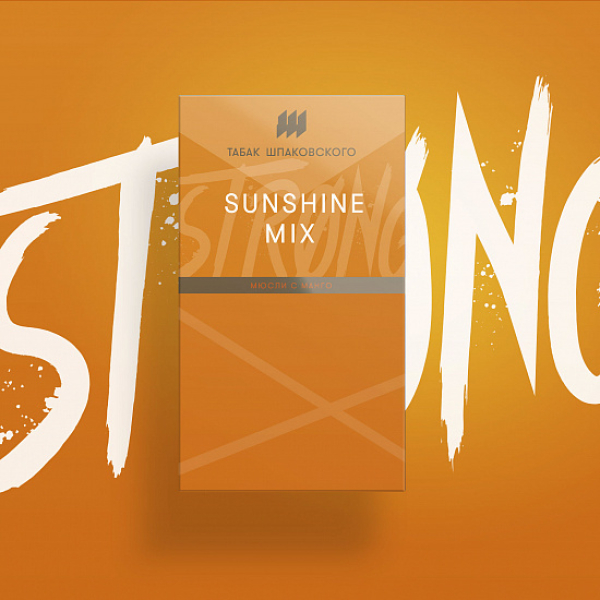 Табак Шпаковского Strong Sunshine MIx (Мюсли Манго) 40 гр в Турции