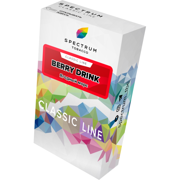 Табак Spectrum Classic berry drink 40 грамм в Турции