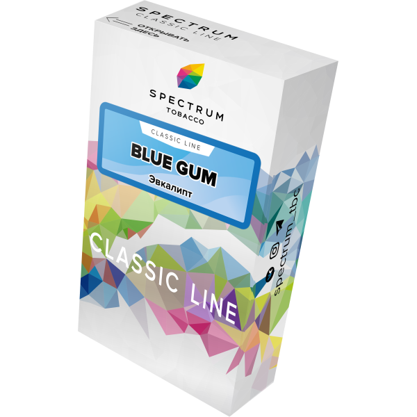 Табак Spectrum Classic blue gum 40 грамм в Турции
