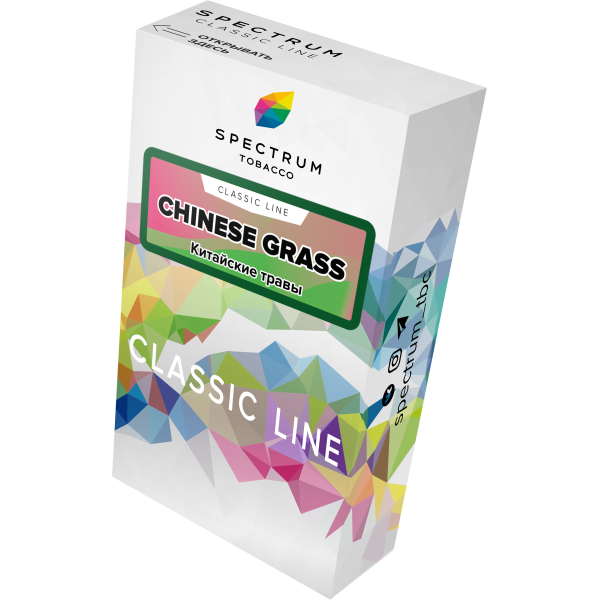 Табак Spectrum Classic chinese grass 40 грамм в Турции