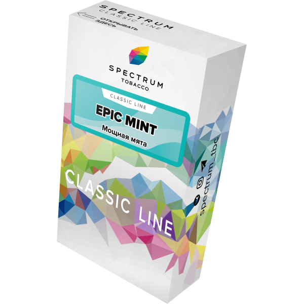 Табак Spectrum Classic epic mint 40 грамм в Турции