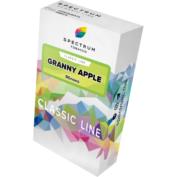 Табак Spectrum Classic granny apple 40 грамм в Турции