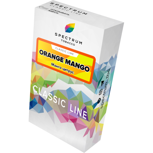 Табак Spectrum Classic orange mango 40 грамм в Турции