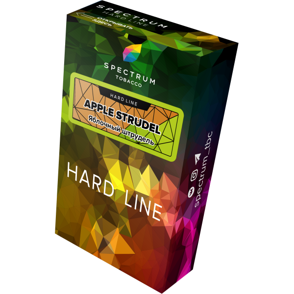 Табак Spectrum Hard apple strudel 40 грамм в Турции
