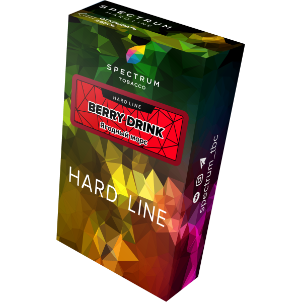 Табак Spectrum Hard berry drink 40 грамм в Турции
