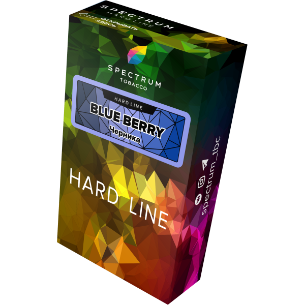 Табак Spectrum Hard blue berry 40 грамм в Турции