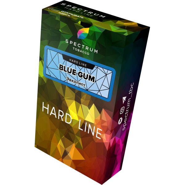 Табак Spectrum Hard blue gum 40 грамм в Турции