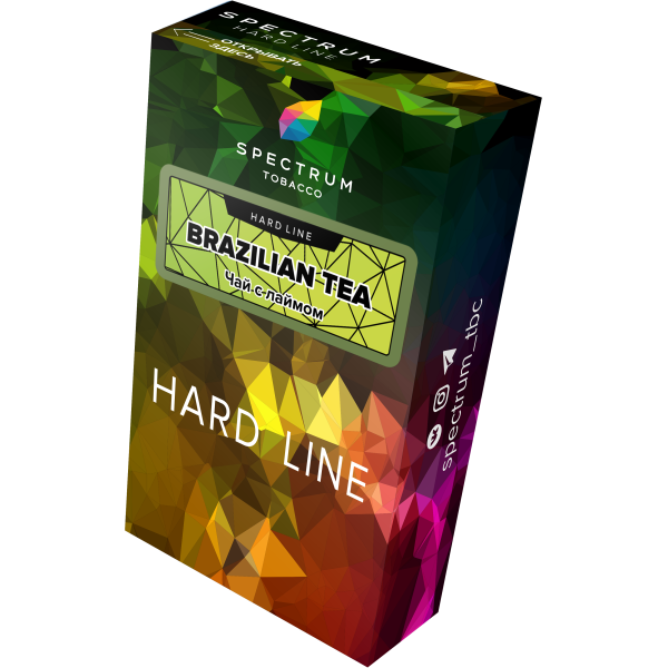 Табак Spectrum Hard brazilian tea 40 грамм в Турции