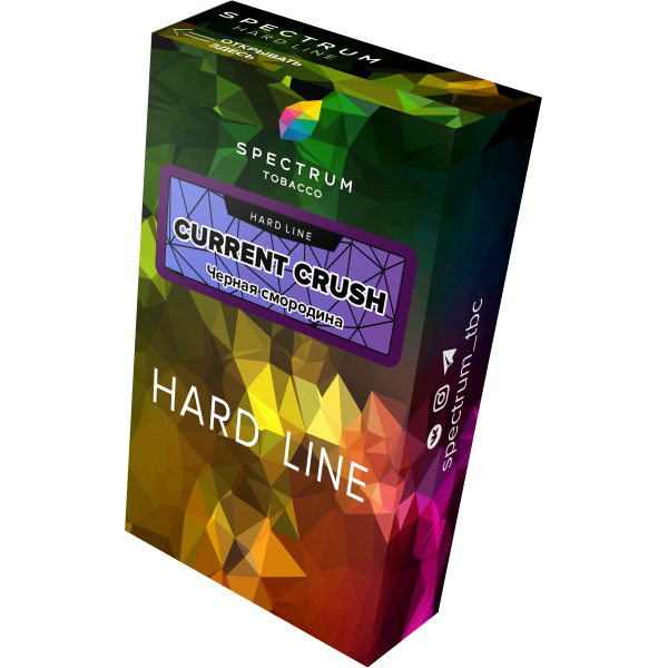 Табак Spectrum Hard current crush 40 грамм в Турции