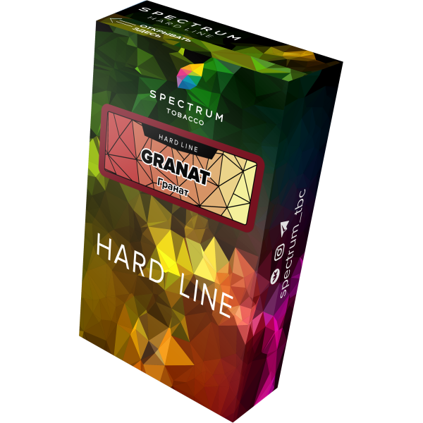 Табак Spectrum Hard granat 40 грамм в Турции